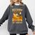 Book Lover Moth Mothman Book Club Reading Into Shadows Comfort Colors Sweatshirt Pepper