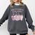 Book Lover's Pretty Girl's Read Books Comfort Colors Sweatshirt Pepper
