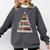 Book Merry Little Christmas Tree Holiday Comfort Colors Sweatshirt Pepper