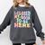 Book Readers I Closed My Book To Be Here Comfort Colors Sweatshirt Pepper