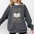 Book Reading Ugly Christmas Comfort Colors Sweatshirt Pepper