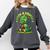 Book A Saurus Bookasaurus Dinosaur Book Girls Boys Toddler Comfort Colors Sweatshirt Pepper