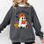 Book Worm Halloween Costume For Book Lovers Comfort Colors Sweatshirt Pepper