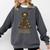 All Booked For Christmas Book Tree Book Lover Teacher Comfort Colors Sweatshirt Pepper