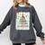 All Booked For Christmas Book Xmas Tree Coquette Bow Lights Comfort Colors Sweatshirt Pepper