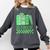 All Booked For St Patrick's Day Book Lover Lucky Shamrock Comfort Colors Sweatshirt Pepper