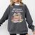 All Booked For Valentines Book Lover Romance Comfort Colors Sweatshirt Pepper