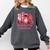 All Booked For Valentines Coquette Bow Book Lover Bookworm Comfort Colors Sweatshirt Pepper
