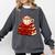 All Booked For Valentine’s Day Reading Teacher Comfort Colors Sweatshirt Pepper