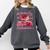 All Booked Valentine's Girly Teacher Coquette Love Comfort Colors Sweatshirt Pepper