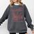 Bookish Graphic For Book Lover Reader Girl Women Comfort Colors Sweatshirt Pepper