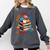 Books Coffee & Yarn Lover My Favorite Things Comfort Colors Sweatshirt Pepper