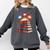 Books Fireworks 4th Of July Bookworm Patriotic Reader Comfort Colors Sweatshirt Pepper