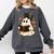 Books Ghost Reading Book Halloween Library Cat Fall Comfort Colors Sweatshirt Pepper