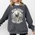 More Books Less People Introvert Skeleton Reading Comfort Colors Sweatshirt Pepper
