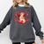 Books Are My Love Language Cupid Reading Book Valentines Day Comfort Colors Sweatshirt Pepper