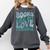 Books Are My Love Language Retro Book Quote Comfort Colors Sweatshirt Pepper