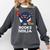 Books Ninja Read Reading Librarian Book Toddler Boys Kids Comfort Colors Sweatshirt Pepper