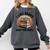 I Like Books More Than People Glasses Comfort Colors Sweatshirt Pepper