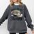 Books Are My Therapy Bookworm Reading Comfort Colors Sweatshirt Pepper