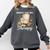 Books Are My Therapy Cozy Reading Chair Artwork Comfort Colors Sweatshirt Pepper