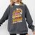 Books Reading Lover Bookworm Nerd Librarian Book Reader Comfort Colors Sweatshirt Pepper