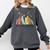 Books Wildflowers There Is No Such Thing As Too Many Books Comfort Colors Sweatshirt Pepper