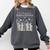The Bookshelf Of a Hopeless Romantic Rom-Com Reading Bookish Comfort Colors Sweatshirt Pepper