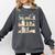 Bookshelves With Books & Plants Premium Comfort Colors Sweatshirt Pepper