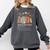 Booktrovert Cozy Book Lover Book Nerd Literary Humor Comfort Colors Sweatshirt Pepper