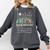 Booktrovert Definition Floral Books Reading Teacher Library Comfort Colors Sweatshirt Pepper
