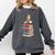 Bookworm Cockatiel Bird Reading Books Drinking Coffee Lover Comfort Colors Sweatshirt Pepper