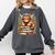 Bookworm Cute Highland Cow Reading Book Comfort Colors Sweatshirt Pepper