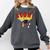 Boom Graduation Hat And Diploma For Proud Graduate Comfort Colors Sweatshirt Pepper