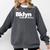 Brooklyn Public Library NY New York Neighborhood Book Lover Comfort Colors Sweatshirt Pepper