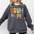 Bruh We Out 3rd Graders Third Grade Graduation Comfort Colors Sweatshirt Pepper