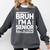Bruh I'm A Senior 26 Class Of 2026 School Graduation Comfort Colors Sweatshirt Pepper