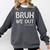 Bruh We Out Last Day Of School Boy Girl 5th Grade Graduation Comfort Colors Sweatshirt Pepper