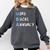 More Bucks Annually MBA Graduation Shirt Comfort Colors Sweatshirt Pepper