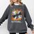 Buffering Glitched CD On Fire 2000s Nostalgia Comfort Colors Sweatshirt Pepper