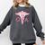 Caduceus Shirt Occupational Therapist Assistant Graduation Comfort Colors Sweatshirt Pepper