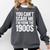 You Can't Scare Me I'm From The 1900s Retro Comfort Colors Sweatshirt Pepper
