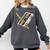 Cassette 90s Costume Party Nostalgia Comfort Colors Sweatshirt Pepper