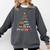 Cassette Tape Christmas Tree Graphic 80s 90s Retro Nostalgia Comfort Colors Sweatshirt Pepper