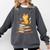 Cat Reading Books Comfort Colors Sweatshirt Pepper