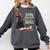 Cats And Books Book & Cat Lover Easily Distracted By Comfort Colors Sweatshirt Pepper