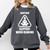 Caution Slippery When Reading Book Lover Comfort Colors Sweatshirt Pepper