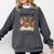 Chapter 11 Years Old 11th Birthday Wildflower Book Lover Comfort Colors Sweatshirt Pepper