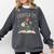 Chapter 75th Birthday Bookworm 75 Years Old For Book Lovers Comfort Colors Sweatshirt Pepper