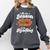 Christmas Book Lover Gingerbread Library Reading Bookaholic Comfort Colors Sweatshirt Pepper